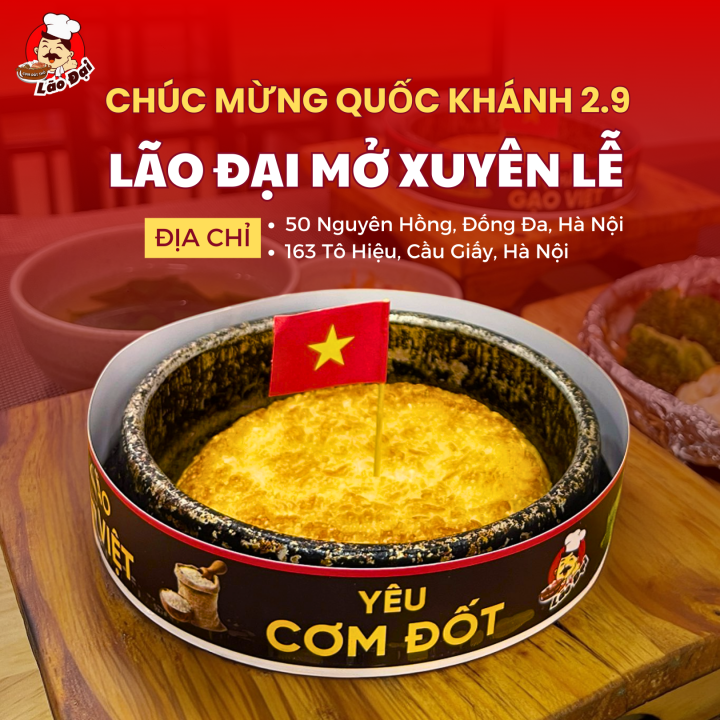 Không gì quý hơn độc lập tự do – Cơm no áo ấm cùng Cơm Đốt Thố Lão Đại